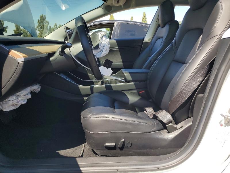 2018 Tesla Model 3 VIN 5YJ3E1EA2JF038726 COPART salvage auction — FRONT END, Ca - Salvage Certificate, sold $2,650 on 2026-09-10 (photo 7)