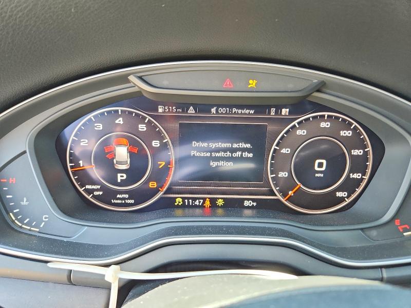 2018 Audi Q5 VIN WA1BNAFYXJ2091159 COPART salvage auction — SIDE, Ca - Salvage Certificate, sold $9,800 on 2026-09-08 (photo 9)