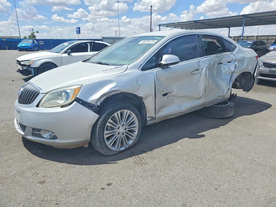 2014 Buick Verano VIN 1G4PP5SK2E4160673 COPART salvage auction — SIDE, TX - CERTIFICATE OF TITLE (P), sold $475 on 2026-08-25 (photo 1)