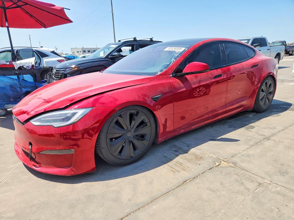 2022 Tesla Model s VIN 5YJSA1E59NF459410 — COPART salvage auction photo