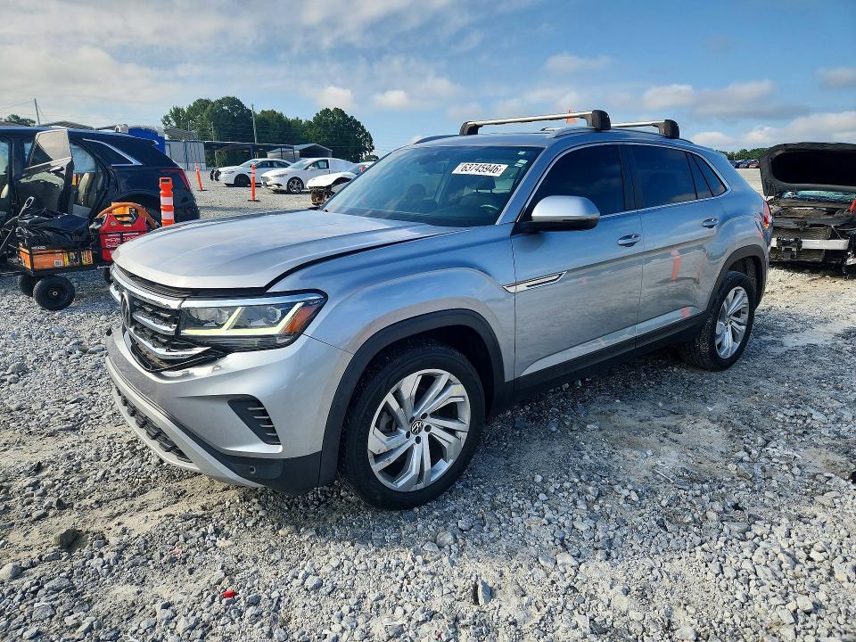 2020 Volkswagen Atlas cross sport VIN 1V2EC2CA8LC200204 — COPART salvage auction photo