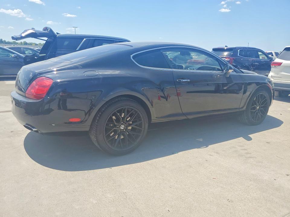 2005 Bentley Continental VIN SCBCR63W35C027577 COPART salvage auction — MINOR DENT/SCRATCHES, TX - CERTIFICATE OF TITLE, sold $9,000 on 2026-08-25 (photo 3)