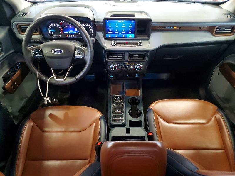 2022 Ford Maverick VIN 3FTTW8F91NRA05053 COPART salvage auction — HAIL, Salvage Title, sold $12,800 on 2026-09-01 (photo 8)