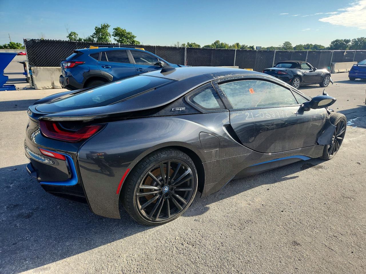 2019 BMW I8 VIN WBY2Z4C5XKVB81936 COPART salvage auction — Water/Flood, FL - CERTIFICATE OF TITLE, sold $325 on 2026-09-03 (photo 3)