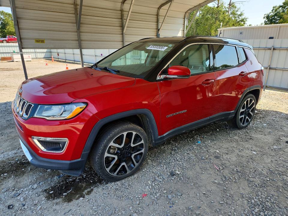 2018 Jeep Compass VIN 3C4NJCCBXJT374816 COPART salvage auction — MINOR DENT/SCRATCHES, Sc - Certificate Of Title, sold $2,200 on 2026-09-04 (photo 1)