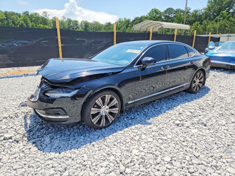 2022 Volvo S90 VIN LVY062ML1NP256640 — COPART salvage auction photo