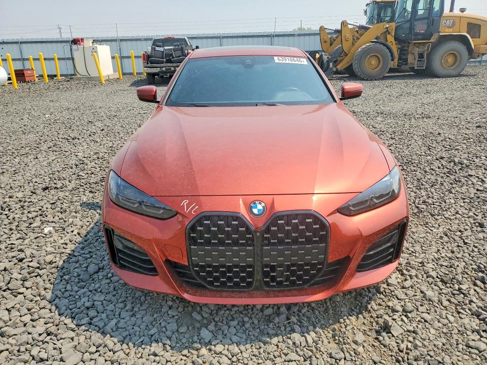2023 BMW 4er VIN WBA73AV00PFN22880 COPART salvage auction — REAR END, Wa - Bill Of Sale, sold $22,500 on 2026-08-19 (photo 5)