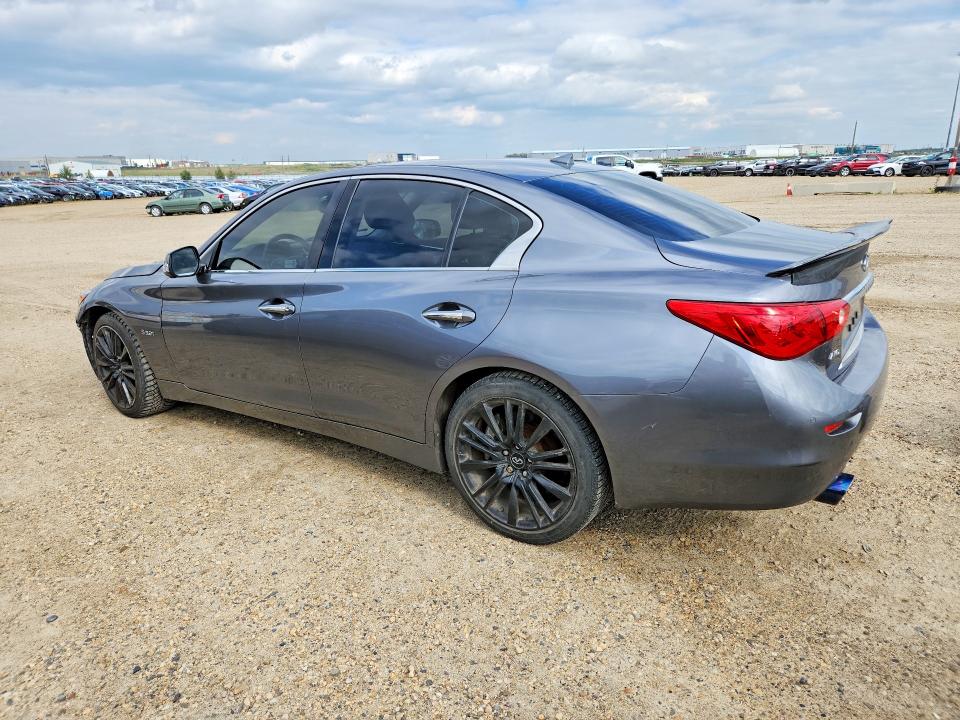 2016 Infiniti Q50 VIN JN1FV7AR5GM450363 COPART salvage auction — FRONT END, Ab - Bos - Active, sold $7,700 on 2026-08-20 (photo 2)
