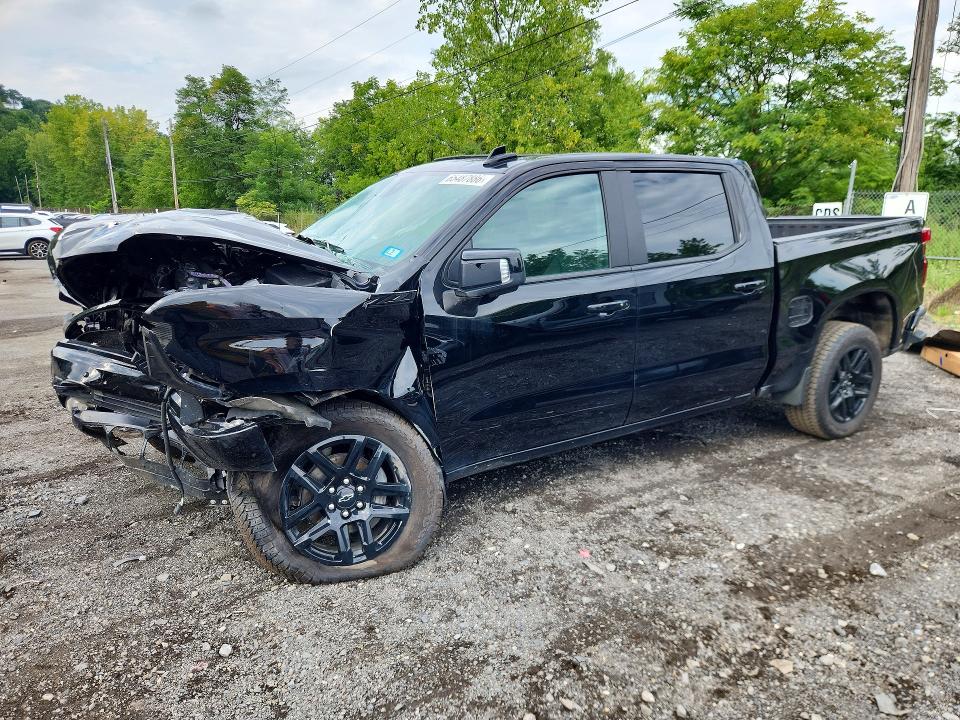 2026 Chevrolet Silverado VIN 3GCUKFEL9TG187160 COPART salvage auction — FRONT END, Nj - Cert Of Title-Salvage, sold $9,700 on 2026-08-31 (photo 1)