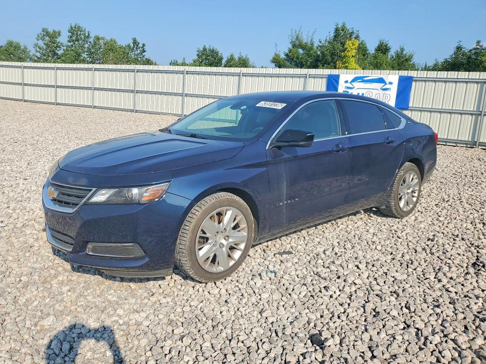 2018 Chevrolet Impala VIN 2G11X5S35J9166115 COPART salvage auction — REAR END, Mi - Certificate Of Title, sold $7,100 on 2026-08-13 (photo 1)