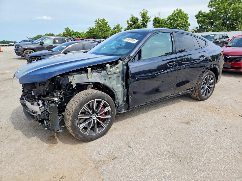 2023 BMW X6 VIN 5UXCY8C02P9N57142 — COPART salvage auction photo