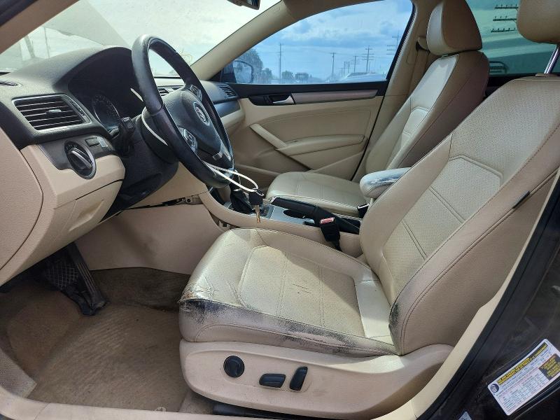 2014 Volkswagen Passat VIN 1VWBN7A34EC058725 COPART salvage auction — FRONT END, Id - Certificate Of Title, sold $400 on 2026-09-10 (photo 7)