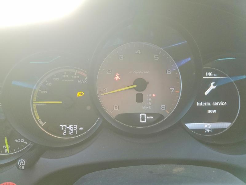 2016 Porsche Cayenne VIN WP1AE2A24GLA16551 COPART salvage auction — NORMAL WEAR, Md - Certificate Of Title (P), sold $6,500 on 2026-08-11 (photo 9)