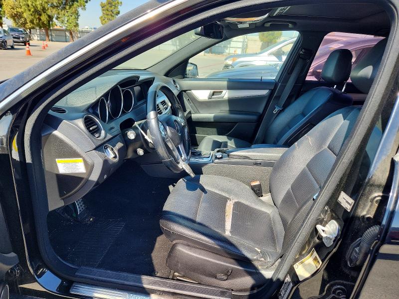 2013 Mercedes-benz VIN WDDGF4HB3DR257896 COPART salvage auction — MINOR DENT/SCRATCHES, CA - DIS/DLR/EXP ONLY CLEAN TITLE, sold $750 on 2026-08-13 (photo 7)