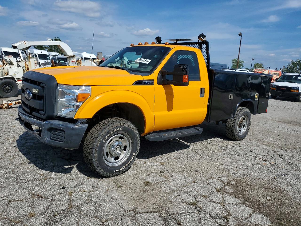 2016 Ford F-350 Super Duty VIN 1FDRF3F65GED03416 — COPART salvage auction photo