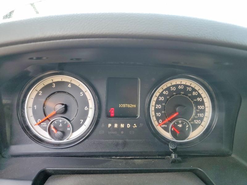 2018 Ram 1500 VIN 1C6RR6FGXJS195428 COPART salvage auction — FRONT END, TX - CERTIFICATE OF TITLE (P), sold $825 on 2026-08-14 (photo 9)
