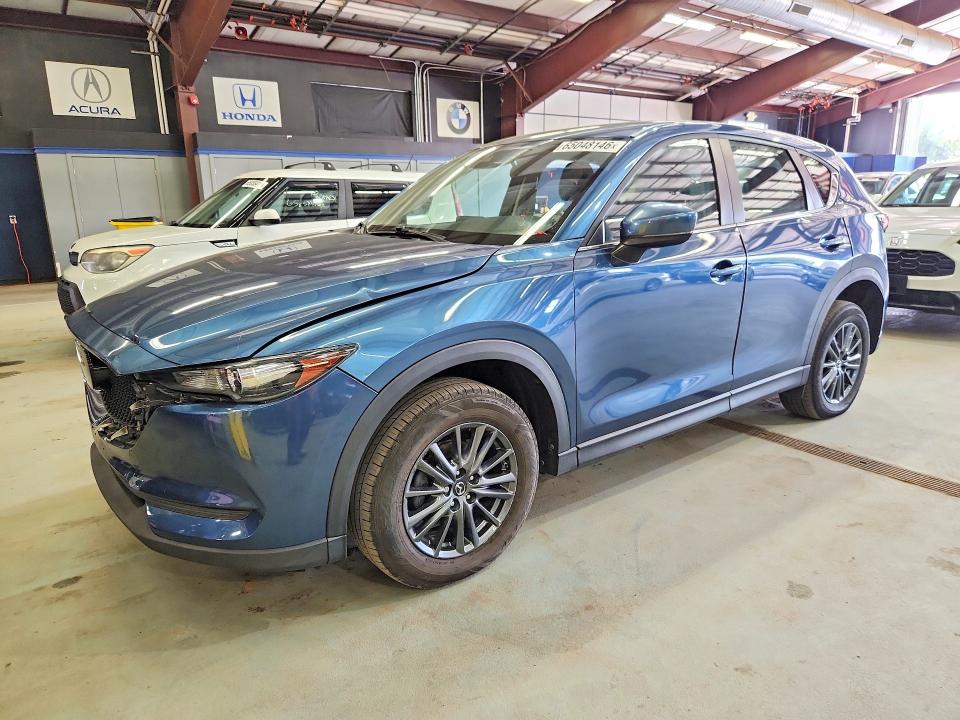 2020 Mazda Cx-5 VIN JM3KFABMXL0751308 — COPART salvage auction photo