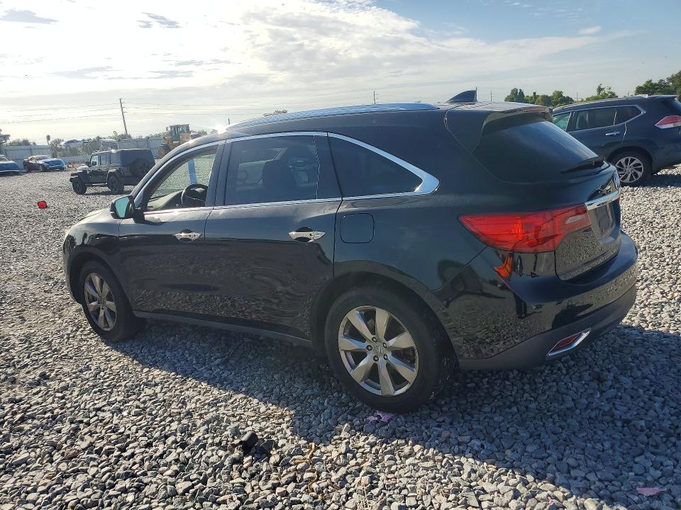 2016 Acura Mdx VIN 5FRYD4H96GB030292 COPART salvage auction — FRONT END, FL - CERTIFICATE OF TITLE, sold $3,950 on 2026-09-01 (photo 2)