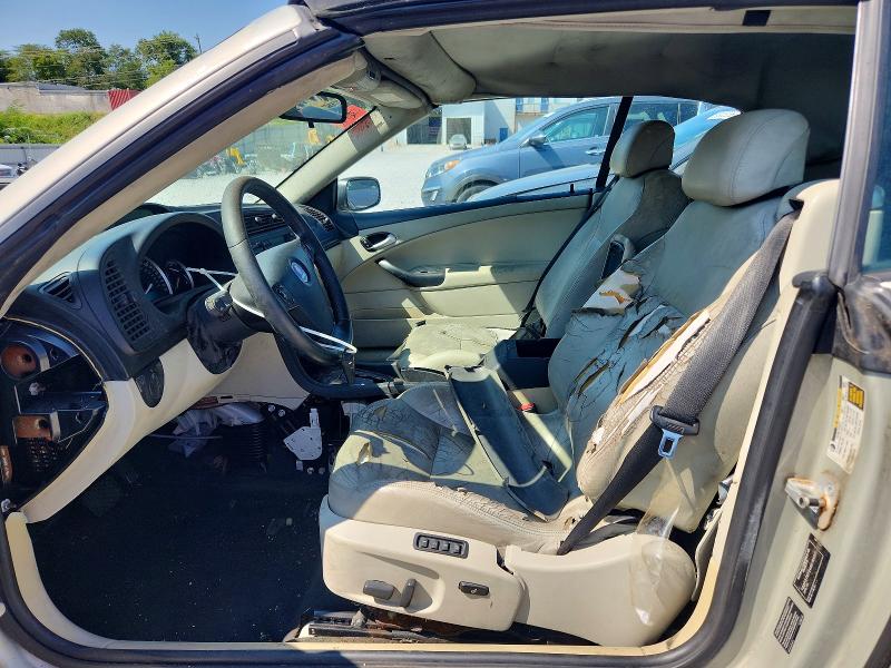 2004 Saab 9-3 VIN YS3FD79Y246016485 COPART salvage auction — WATER/FLOOD, Oh - Certificate Of Title, sold $100 on 2026-09-18 (photo 7)