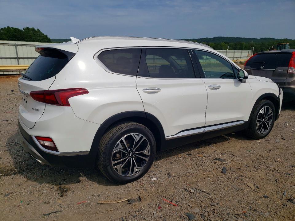 2019 Hyundai Santa fe VIN 5NMS5CAA9KH101981 COPART salvage auction — FRONT END, Va - Cert Of Title - Salvage, sold $8,700 on 2026-08-21 (photo 3)