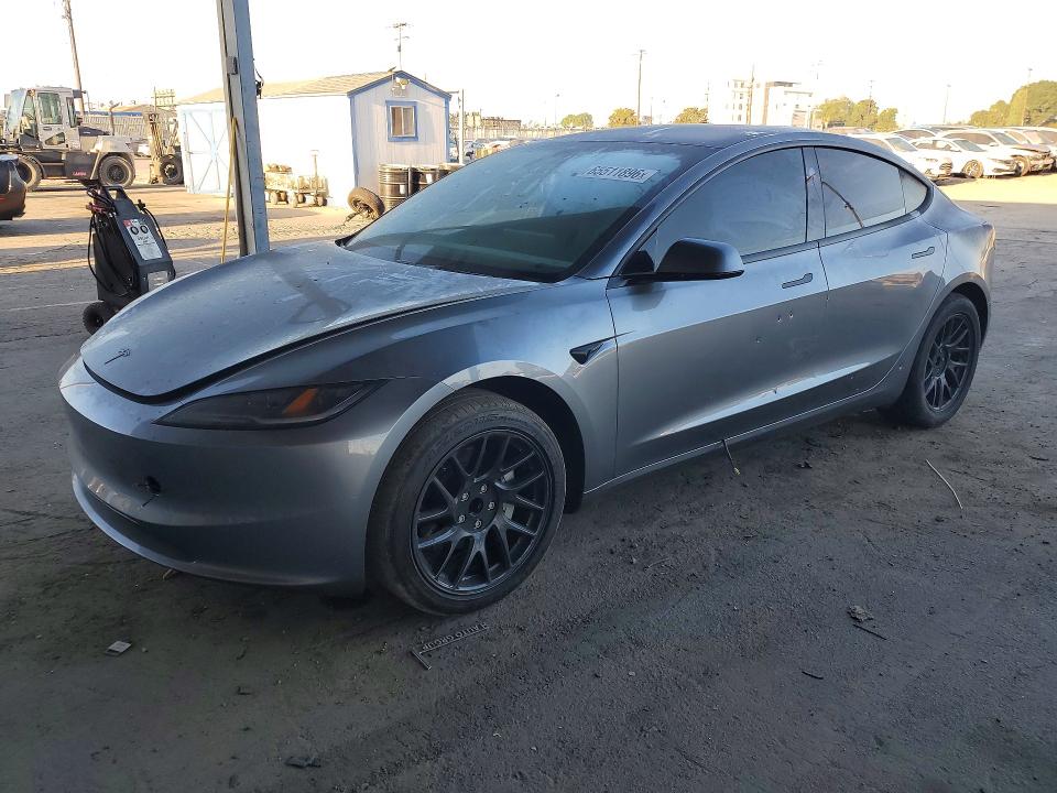2026 Tesla Model 3 VIN 5YJ3E1EA8TF160607 — COPART salvage auction photo