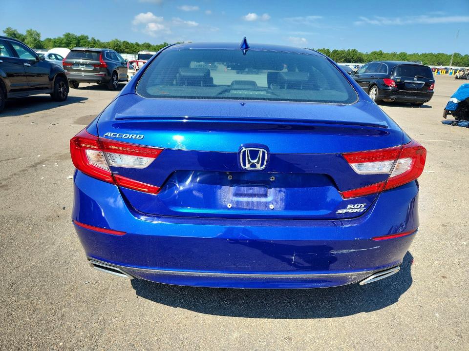 2019 Honda Accord VIN 1HGCV2F37KA023267 COPART salvage auction — FRONT END, Ny - Certificate Of Title, sold $7,400 on 2026-08-21 (photo 6)
