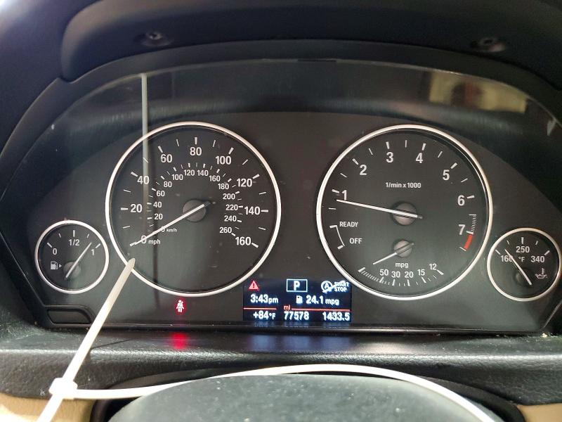 2017 BMW VIN WBA8E5G35HNU45556 COPART salvage auction — FRONT END, Pa - Certificate Of Salvage, sold $3,150 on 2026-08-20 (photo 9)