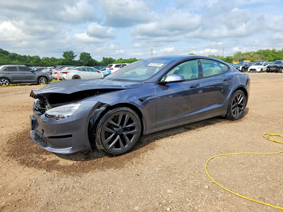 2022 Tesla Model s VIN 5YJSA1E54NF470234 — COPART salvage auction photo