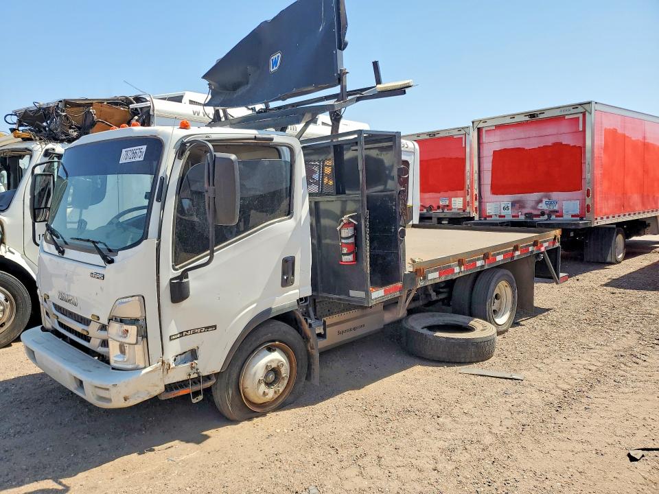 2024 Isuzu Npr VIN 54DC4W1DXRS220796 COPART salvage auction — FRONT END, Az - Cert Of Title - Salvage, sold $1,450 on 2026-08-26 (photo 1)