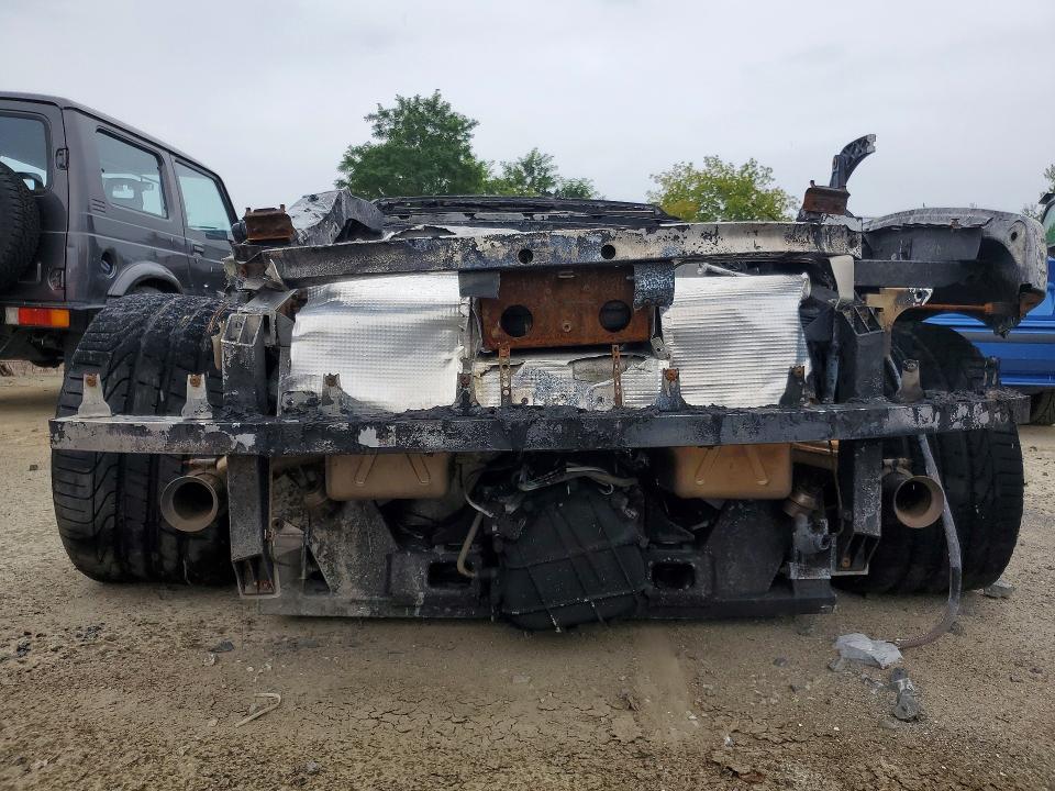 2007 Lamborghini Gallardo VIN ZHWGU22T37LA04553 COPART salvage auction — BURN, Co - Salvage Title (P), sold $11,400 on 2026-09-14 (photo 6)