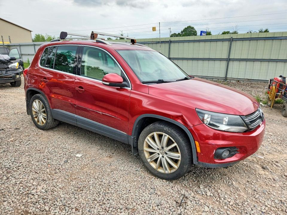 2015 Volkswagen Tiguan VIN WVGBV7AX4FW098949 COPART salvage auction — FRONT END, NY - CERTIFICATE OF TITLE, sold $1,250 on 2026-08-17 (photo 4)
