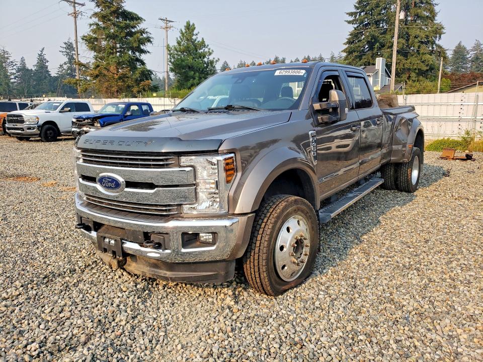 2019 Ford F-450 super duty VIN 1FT8W4DTXKED94657 — COPART salvage auction photo