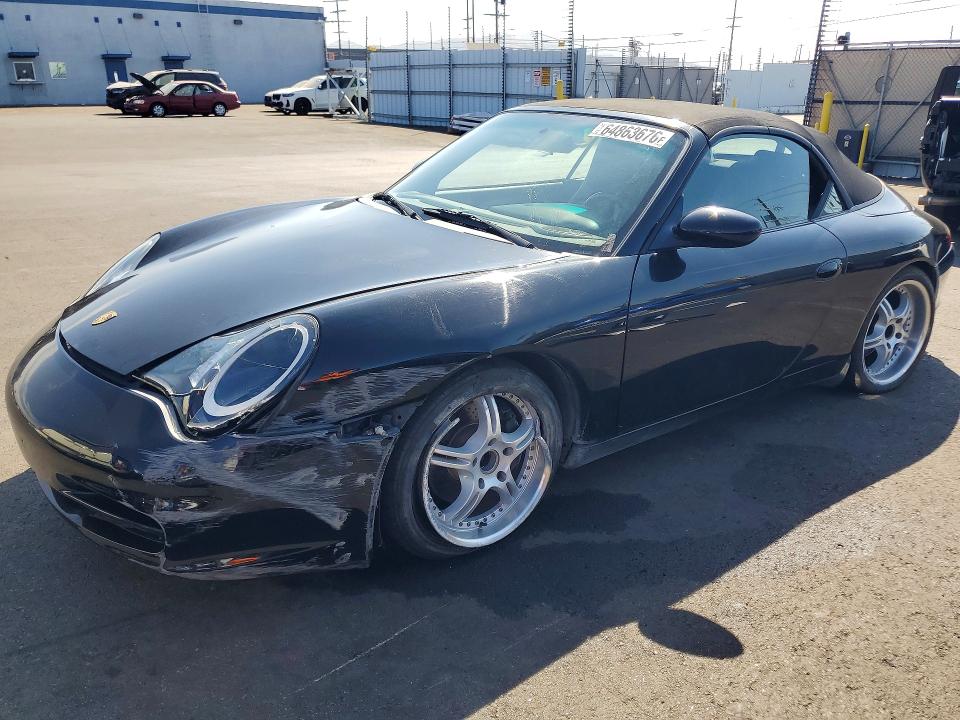2004 Porsche 911 VIN WP0CA299X4S650956 — COPART salvage auction photo