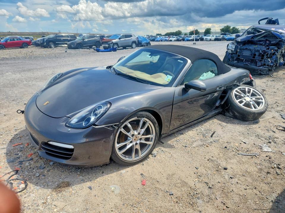 2013 Porsche Boxster VIN WP0CA2A81DK112262 — COPART salvage auction photo
