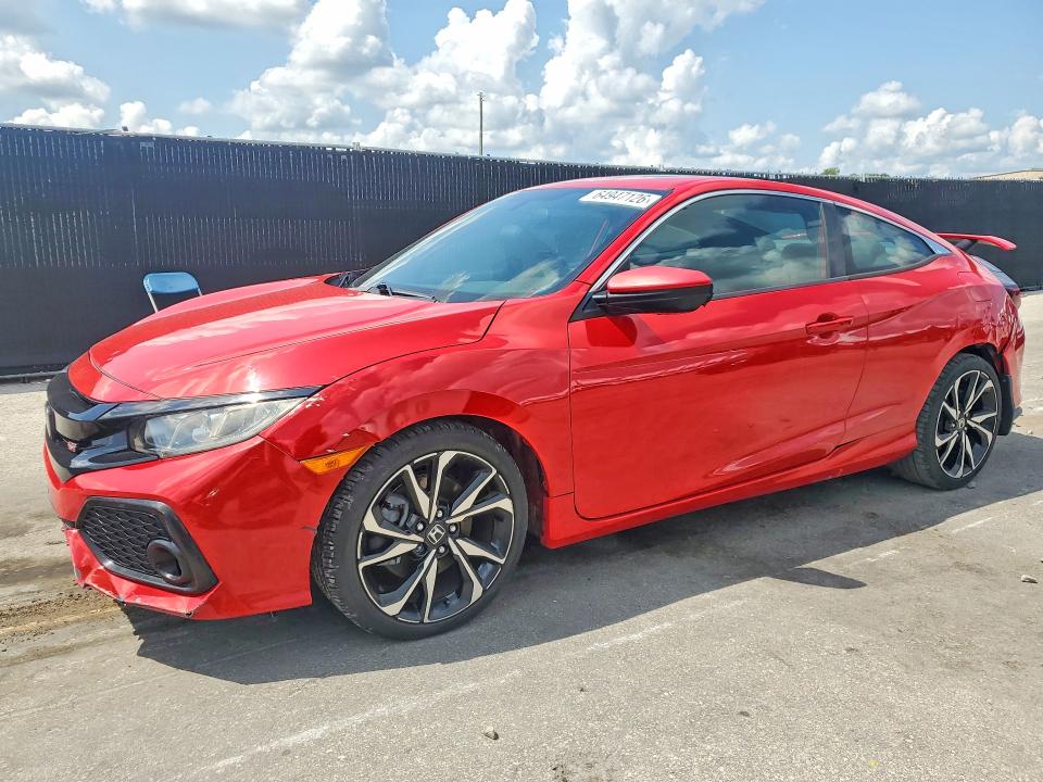 2018 Honda Civic VIN 2HGFC3A53JH756126 COPART salvage auction — MECHANICAL, Fl - Cert Of Title-Rebuilt, sold $6,000 on 2026-10-08 (photo 1)