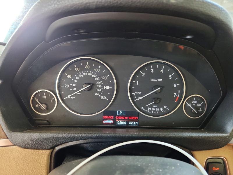 2014 BMW 3er VIN WBA3B1C54EK134555 COPART salvage auction — SIDE, Az - Certificate Of Title, sold $1,150 on 2026-08-17 (photo 9)
