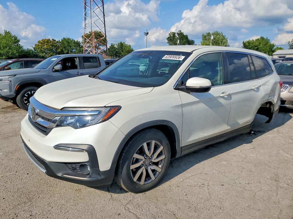 2019 Honda Pilot VIN 5FNYF6H38KB016017 — COPART salvage auction photo