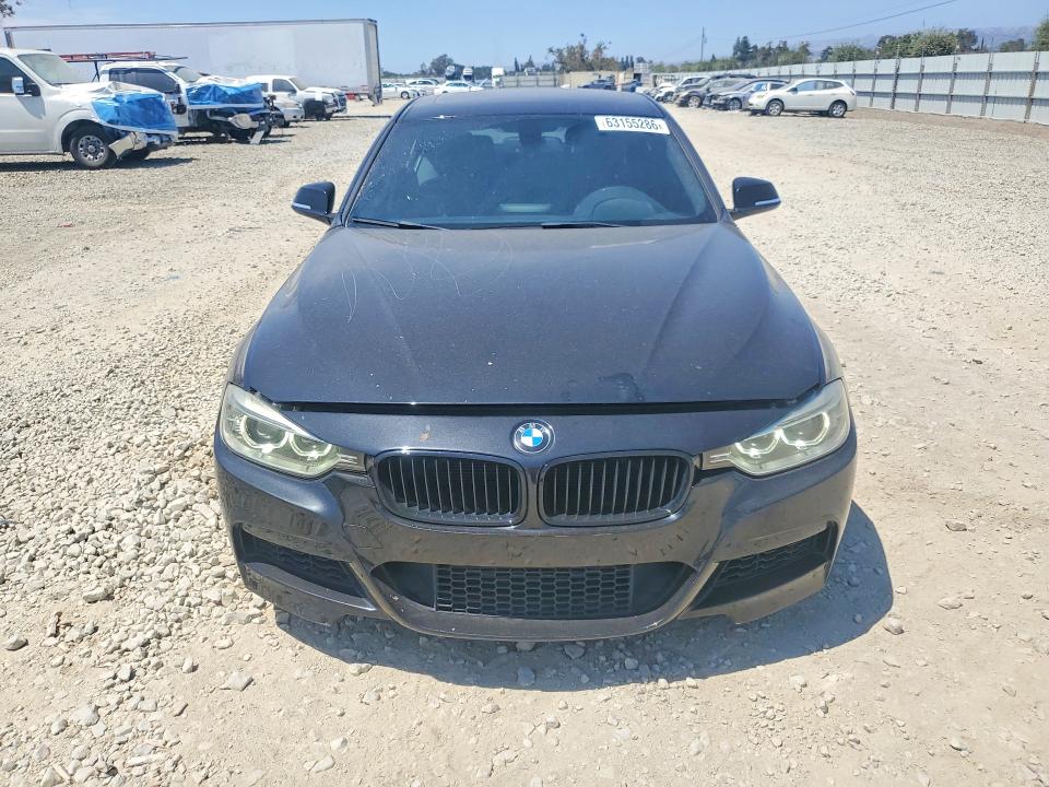 2013 BMW 3er VIN WBA3A5C59DF351665 COPART salvage auction — VANDALISM, Ca - Salvage Certificate, sold $2,750 on 2026-08-18 (photo 5)