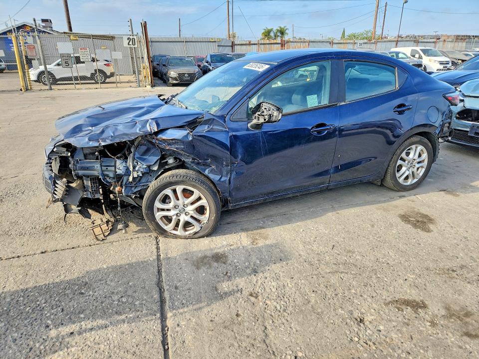 2016 Scion Ia VIN 3MYDLBZV3GY141004 COPART salvage auction — FRONT END, Ca - Salvage Certificate, sold $525 on 2026-09-21 (photo 1)