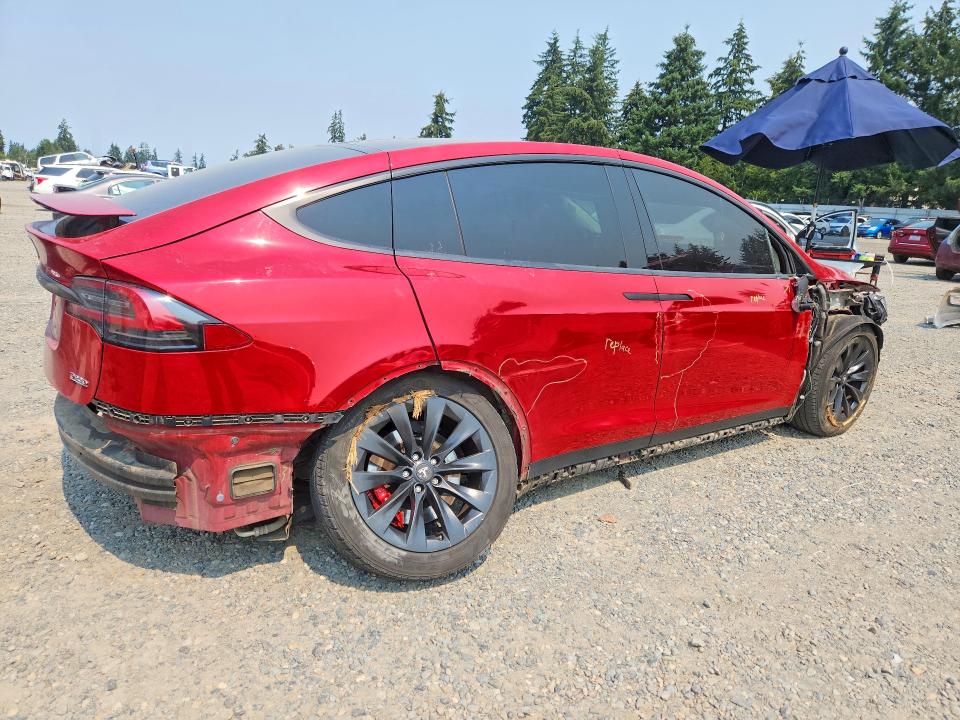 2016 Tesla Model x VIN 5YJXCAE41GF010782 COPART salvage auction — FRONT END, Wa - Bill Of Sale, sold $4,900 on 2026-08-28 (photo 3)
