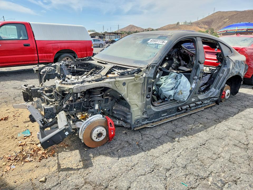 2024 BMW I4 VIN WBY43AW06RFT37657 — COPART salvage auction photo
