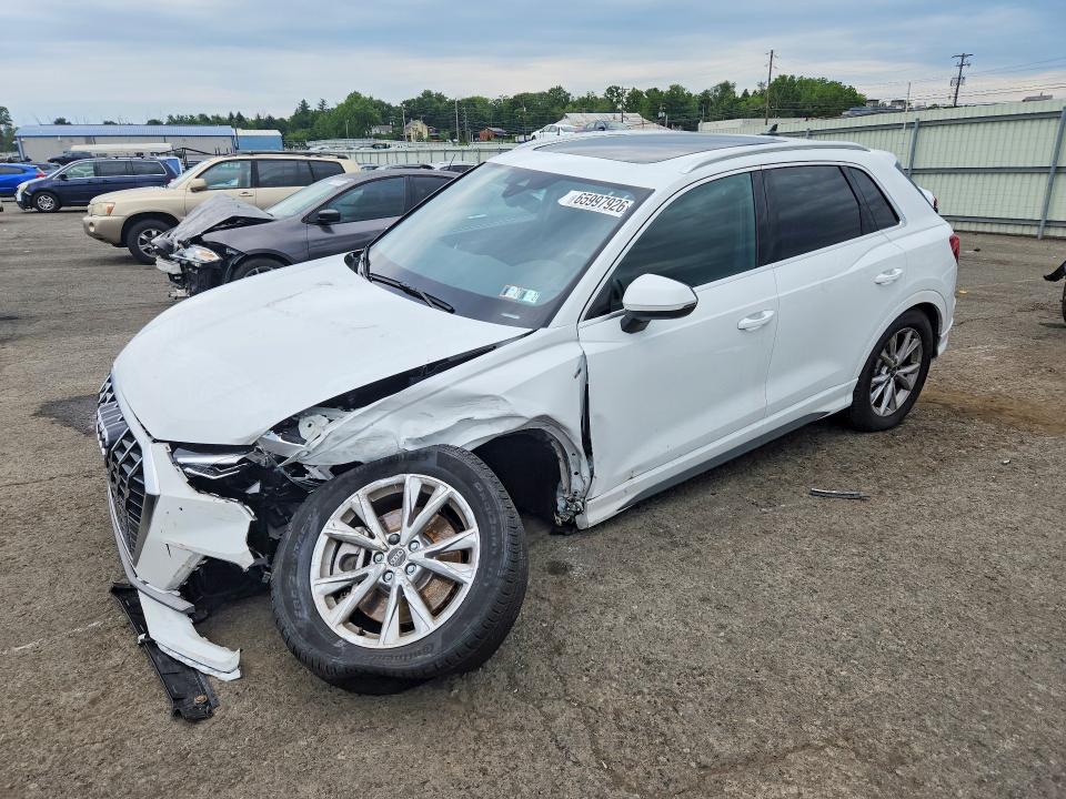 2025 Audi Q3 VIN WA1DECF30S1104551 — COPART salvage auction photo