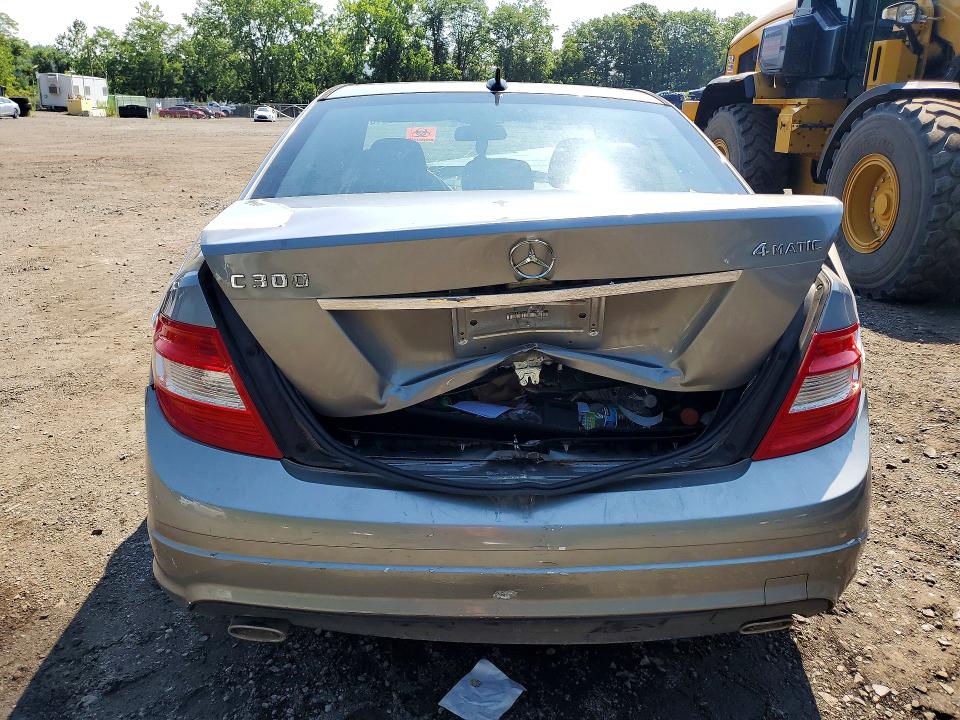 2009 Mercedes-benz C class VIN WDDGF81X79F223580 COPART salvage auction — FRONT END, NY - MV-907A SALVAGE CERTIFICATE, sold $500 on 2026-08-13 (photo 6)