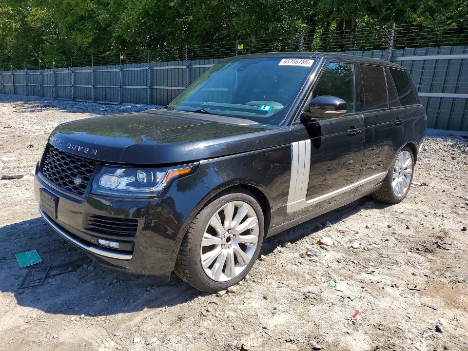 2014 Land rover RANGE ROVER VIN SALGS2WF8EA140551 COPART salvage auction — MECHANICAL, Nh - Certificate Of Title, sold $2,000 on 2026-09-03 (photo 1)