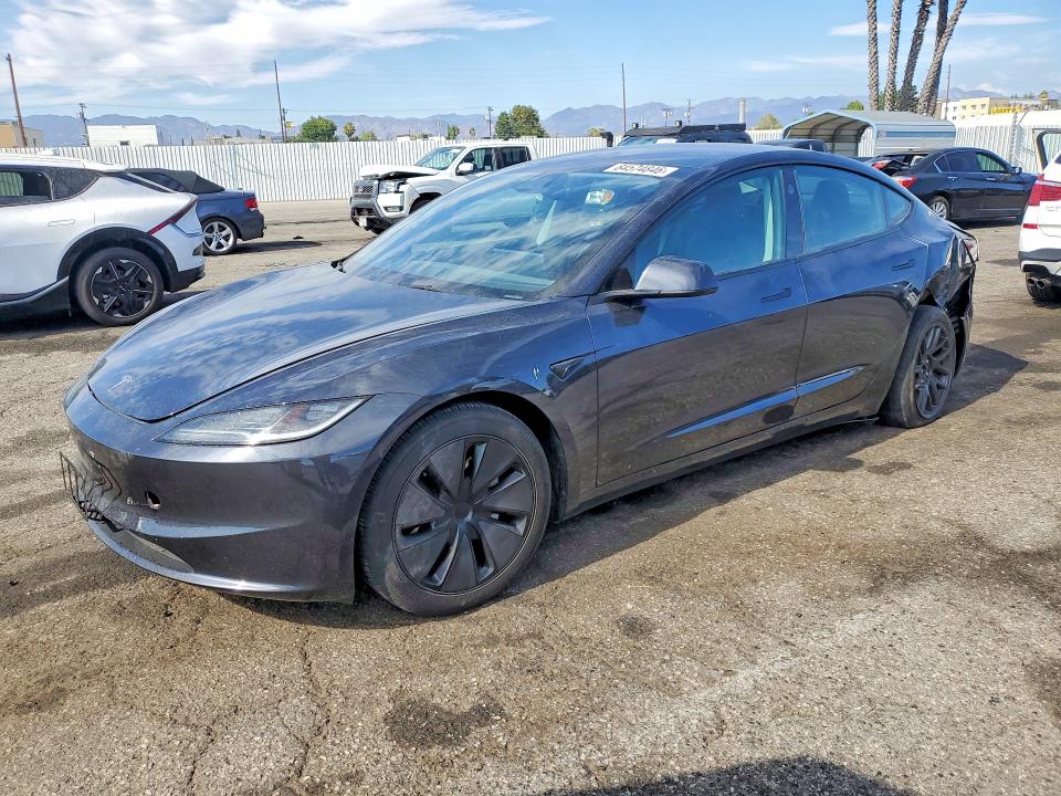 2024 Tesla Model 3 VIN 5YJ3E1EAXRF747755 — COPART salvage auction photo