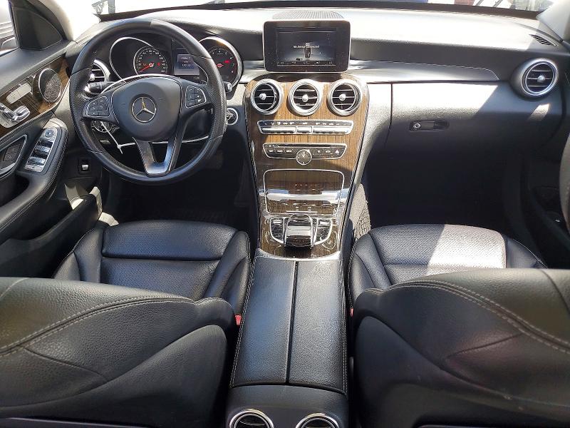 2016 Mercedes-benz C-klasse VIN WDDWF4KB9GR146956 COPART salvage auction — FRONT END, Md - Certificate Of Title, sold $3,900 on 2026-08-15 (photo 8)