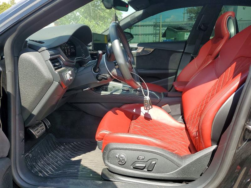 2018 Audi S5 VIN WAUC4CF55JA079986 COPART salvage auction — VANDALISM, ON - PERMIT NO BRAND - UNFIT, sold $14,100 on 2026-09-29 (photo 7)