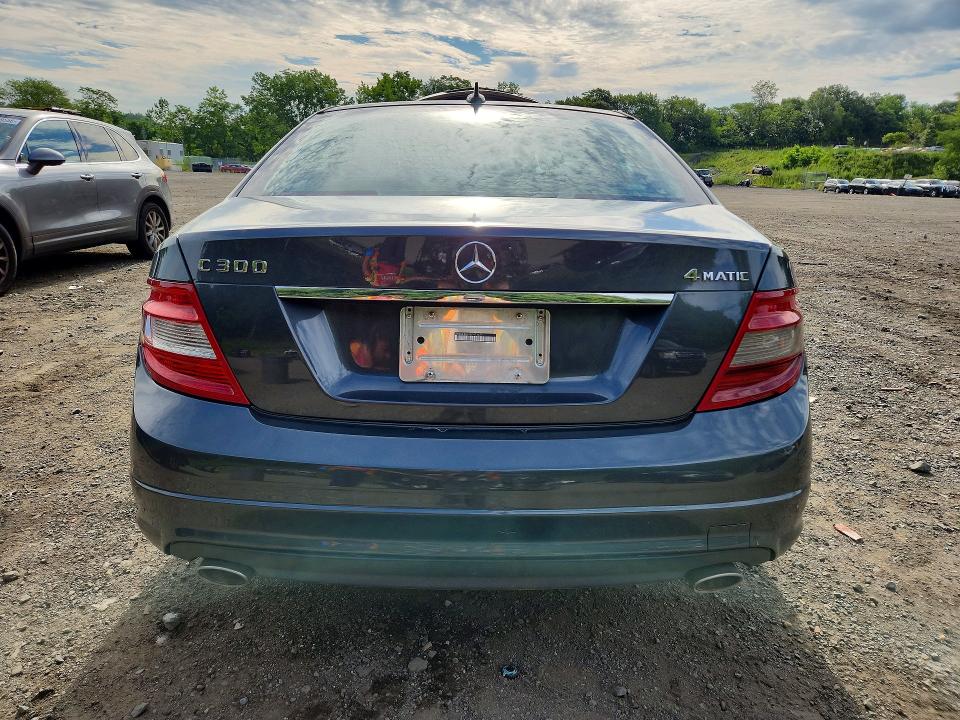 2010 Mercedes-benz C class VIN WDDGF8BB1AF473677 COPART salvage auction — SIDE, NY - MV-907A SALVAGE CERTIFICATE, sold $600 on 2026-08-13 (photo 6)