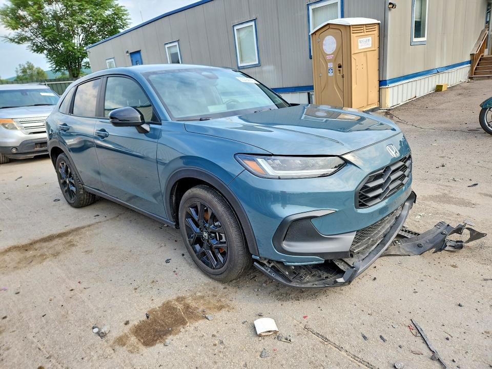 2025 Honda Hr-v VIN 3CZRZ2H53SM778232 COPART salvage auction — FRONT END, Pa - Certificate Of Salvage, sold $7,800 on 2026-08-19 (photo 4)