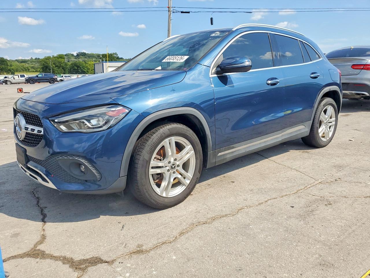 2021 Mercedes-Benz GLA-Class VIN W1N4N4HB3MJ164741 — COPART salvage auction photo
